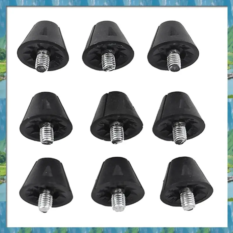 

【Supernew】25 шт. сменные шипы для футбольных кроссовок, шпильки для футбольных кроссовок, шипы для кроссовок с резьбой 5 мм