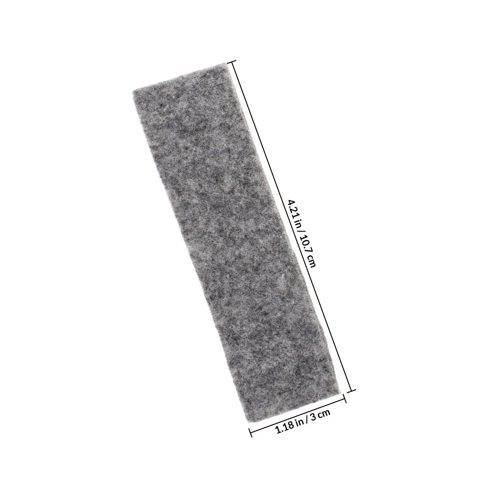 3Pcs Erhu Sound Reduction Pads Wool Felt Erhu Mute Accessories for Practice Studio Recording Tone Enhancement and Friction