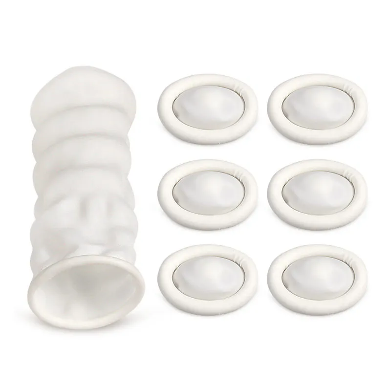 

100 Stuks Wegwerp Protector Handschoenen Natuurlijk Rubber Anti-Slip Anti-Statische Vinger Babybedjes Vingertoppen Duurzaam Tool