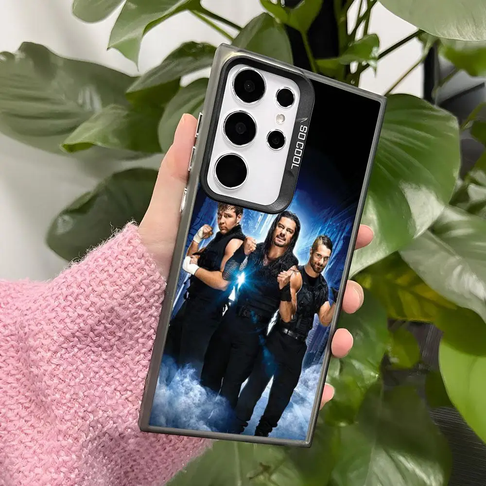 WWE The Shield Phone Case For Samsung Galaxy A15 A25 A35 A55 A14 A34 A54 A13 A23 A33 A53 A12 A22 A32 A52 A11 A21 A31 A51 A05 A04