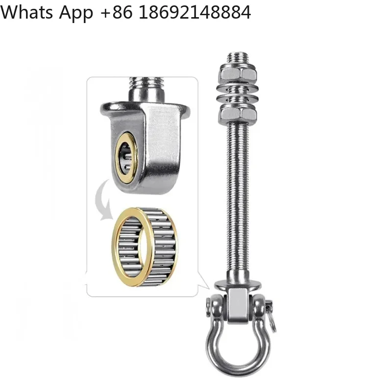 Heavy-Duty Stainless Steel Swing Accessories for Porch Swings Sandbag Yoga Hammocks and Hammock Chairs Fixing Hardware