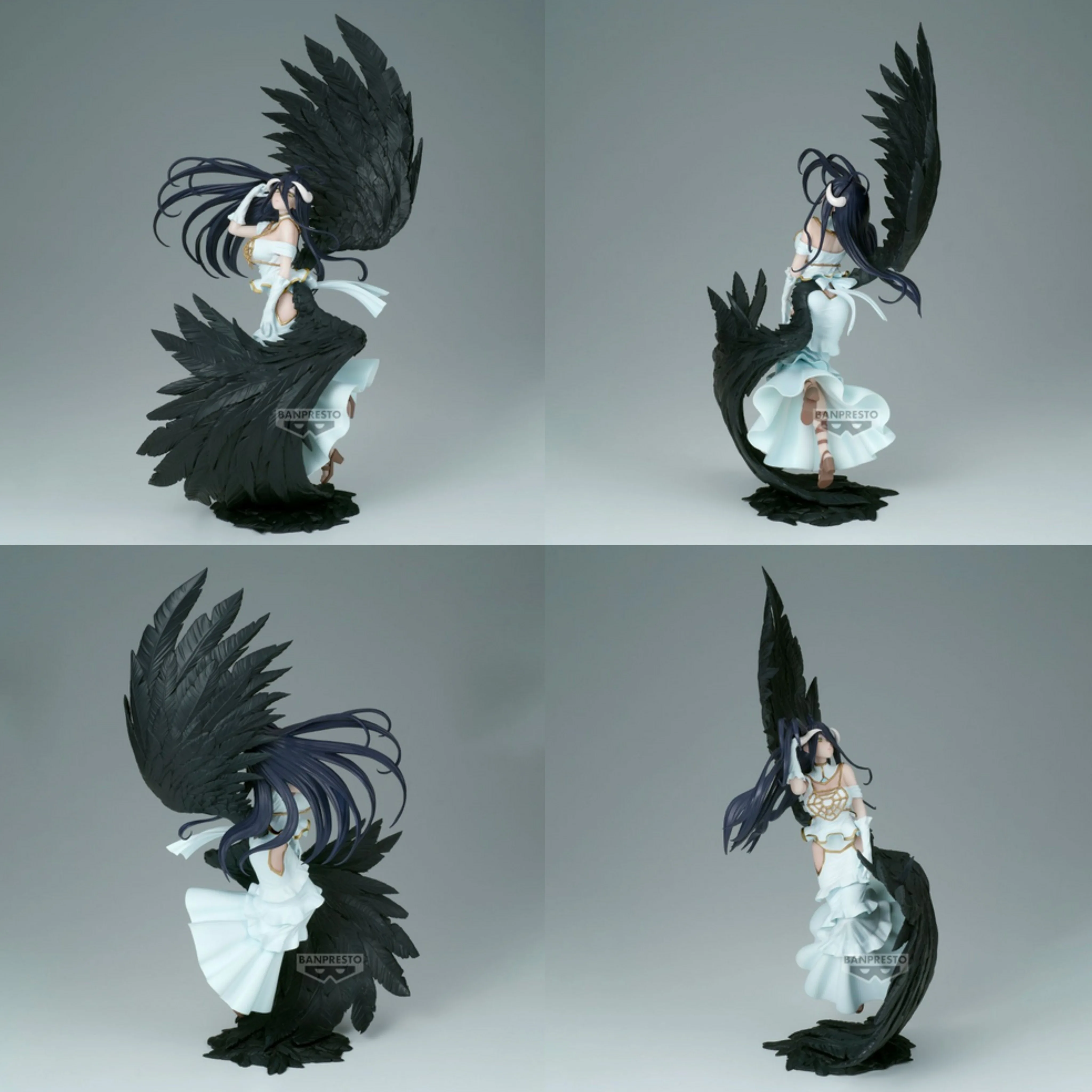 Originale BANDAI Banpresto Overlord albedo PVC Anime Figure Action Figure Giocattoli di modello