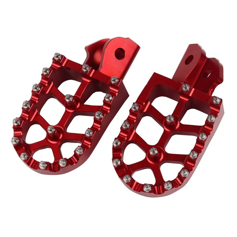 

Motorcycle Footrest Footpegs Foot Pegs Rest Pedal For Sur Ron Surron Light Bee X S Off-Road Bike(Red) Replacement Accessories