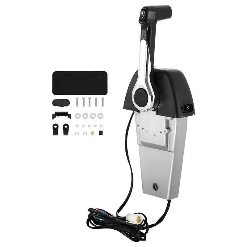 

Top Mount Push Button Remote Control Box For Outboard Engine 704-48205-P1 704-48205-RO