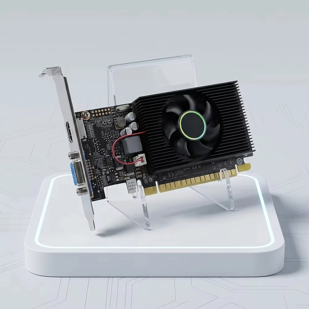 OEM GT 610 2GB GDDR3 PCI Express Fan Low Profile VGA Graphics Card Bulk Entry-Level Desktop Computer Assemblers