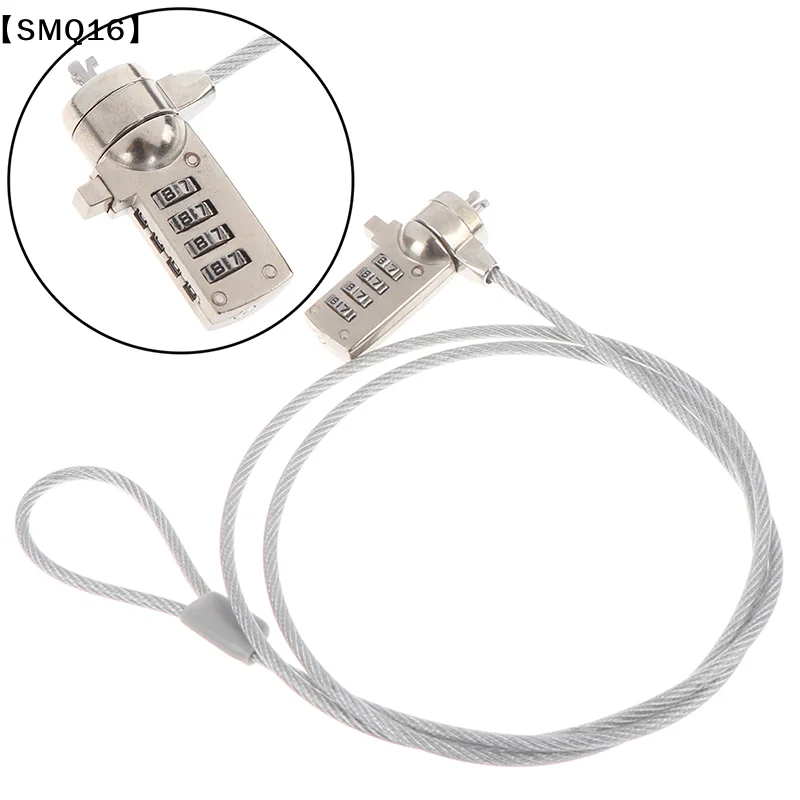 4 Digit security password computer lock anti-theft chain for notebook pc laptop【SMQ】 - view 5