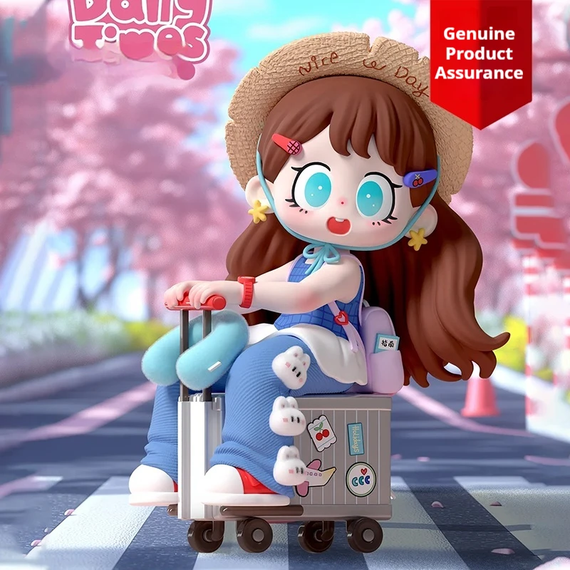New Milay Girls Blind Box Three Generation Lazy Time Series Tide Play Tabletop Ornaments Girl Gift Cute Doll To Send Friends