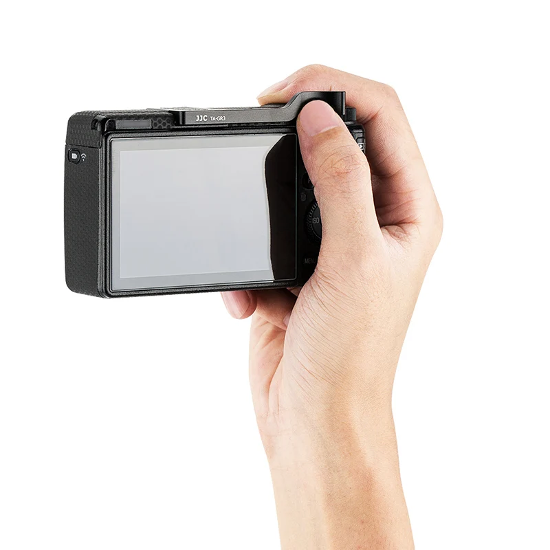 JJC Thumbs Up Grip Hand Grip Holder for Ricoh GR IIIx III II GR3x HDF GR3 HDF Camera Accessories Hot shoe Cover Hot Shoe Cap
