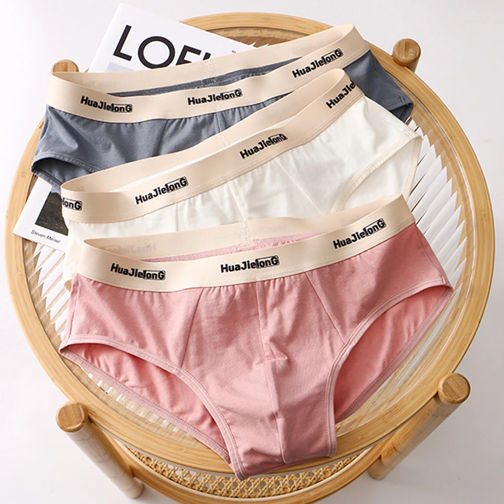 Men's Underwear Low Rise Bikini,Comfort Cotton Briefs,3 Pack,55-90KG