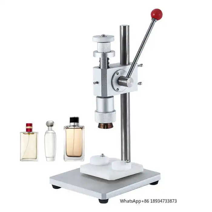 

LTX-50 Commercial Perfume Bottle Crimping Machine Manual Perfume Capping Crimping Bottle Machine