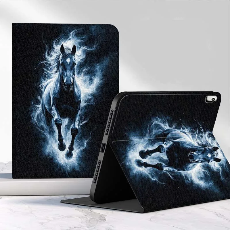 Black Horse Cool For Huawei MediaPad MatePad Pro Air 12 X T5 T10S M6 M5 C5e SE 11 11.5 10.4 Inch Tablet Case