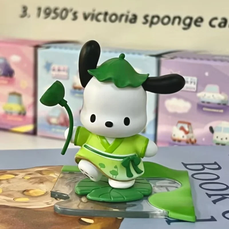 Sanrio 사계절과 8개의 태양 기간 시리즈 차고 키트 귀여운 Kuromi 멜로디 Cinnamoroll 데스크탑 장식품 생일 선물