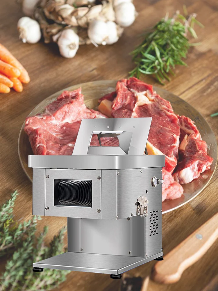 Meat Slicer Slicing Machine Electric Meat Cutter Commercial Meat Cutting machine 220V/110V 1100W
