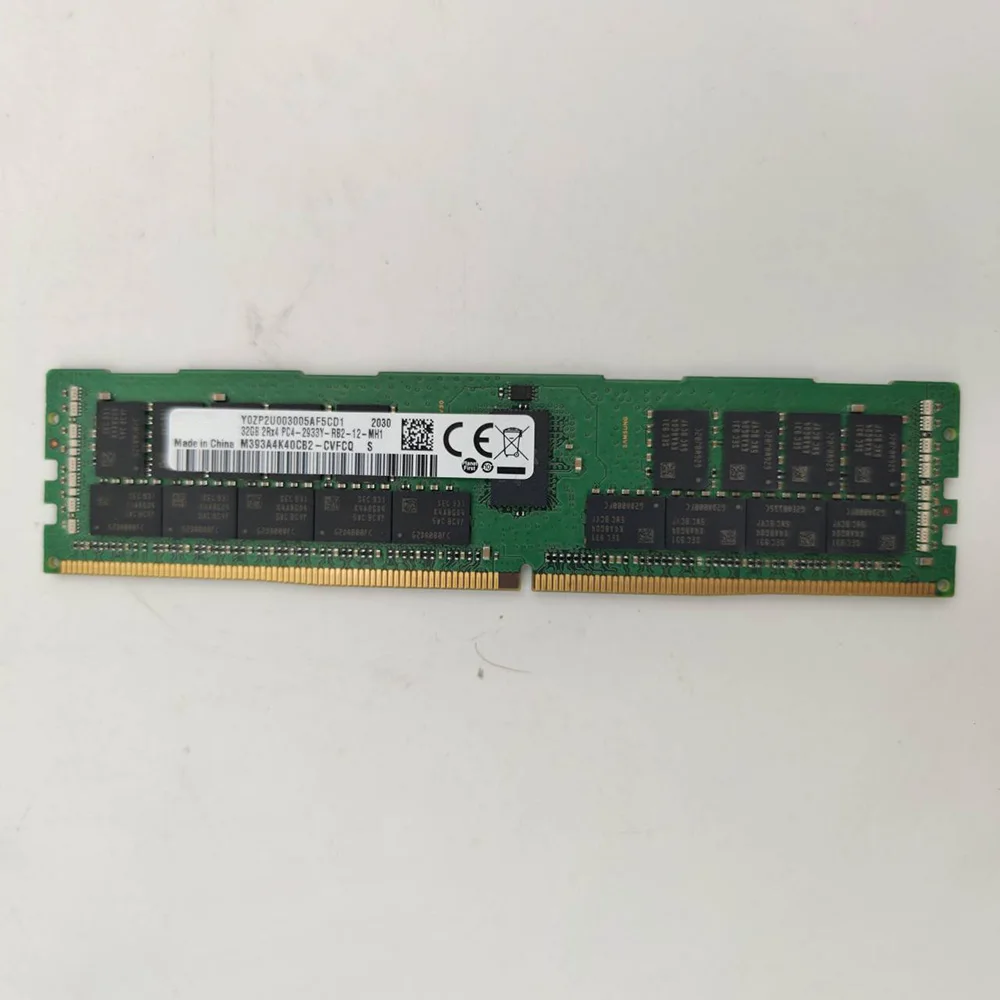 1PCS 32G REG ECC For Samsung Server Memory M393A4K40CB2-CVFCQ 32GB 2RX4 DDR4 PC4-2933Y
