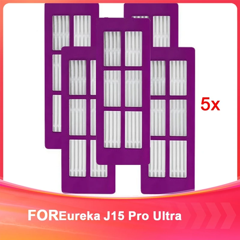 

ABNO-For Eureka Robot Vacuum Cleaner J15 Pro Ultra Filter Replacement Consumables
