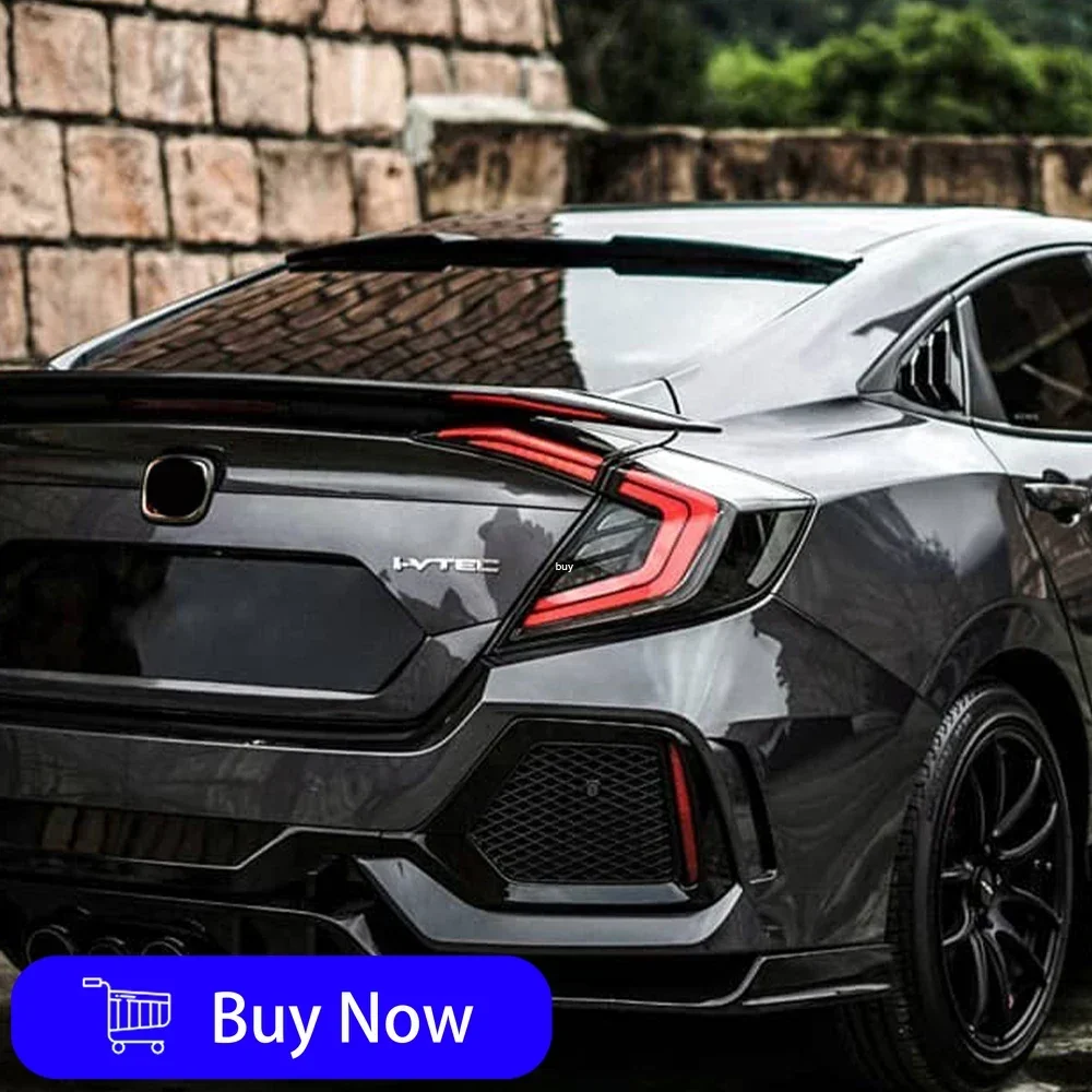 

Для Honda Civic 10th FC FK7 FK8 2016-2021 автомобильные задние фонари в сборе, обновленная светодиодная лампа с динамическим сигналом, автомобильные аксессуары