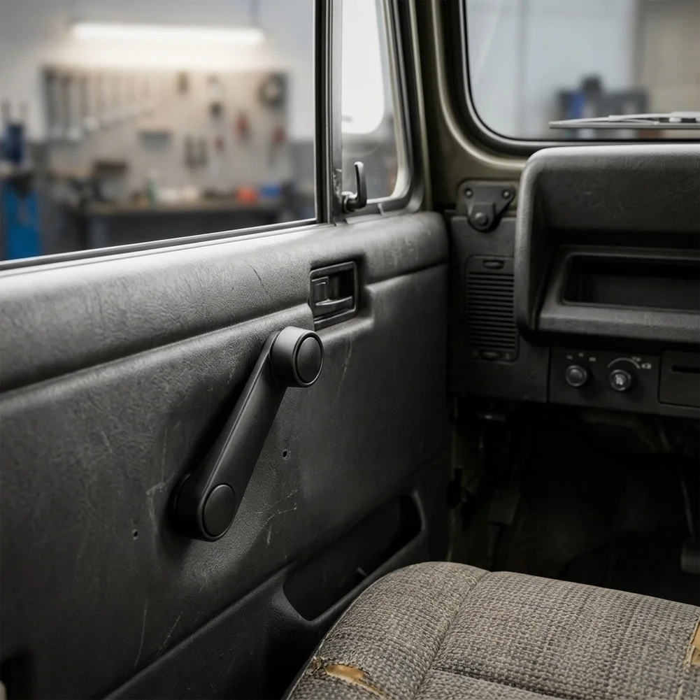 OEM Style Window Handle Pair 4415820 for Jeep For Wrangler 1992-1995 Direct Fit No Programming Required Installation