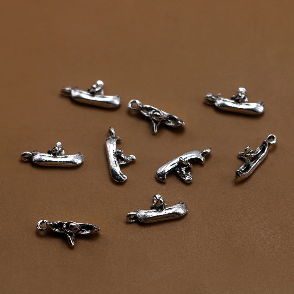 

50pcs Alloy Pendant Charms Metal DIY Jewelry Making Pendants Silver Color Necklace Bracelet Earrings Accessories