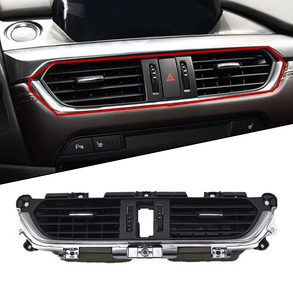 

Air Conditioner Outlet Middle Vent For Mazda 6 Atenza 2015-17 GMG5-55-150 Central Air Conditioning Grille AC Vent Outlet Panel