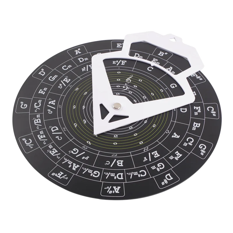 Guitar Circle Of Fifths Wheel Guitar Chord Wheel Musical Chord Wheel For Musicians Guitar Accessories-Hot Sale - view 4