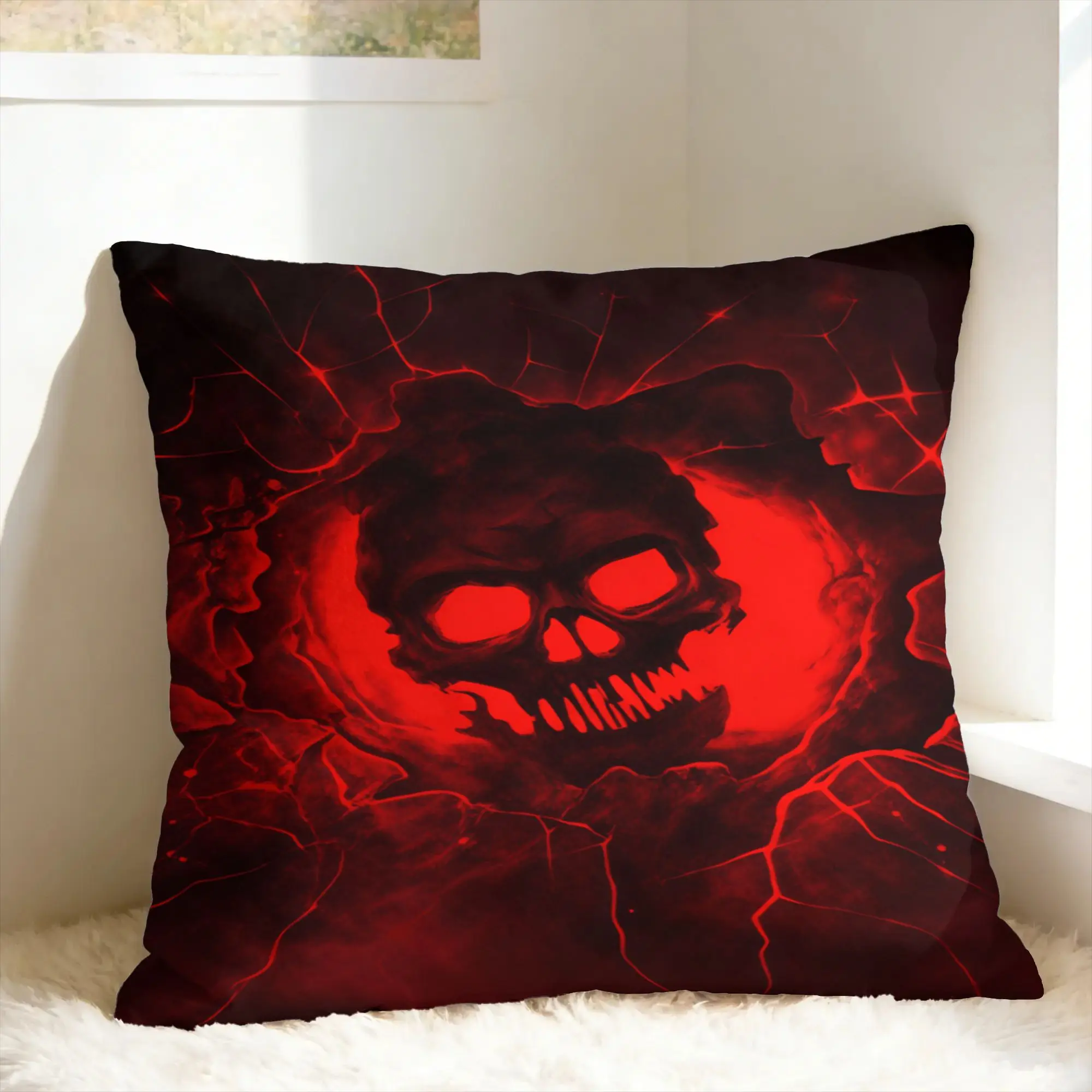 G-Gears Of War Pillow Cover  Comfy Cushion Cover Morden Pillow Case For Sofa Home Decoration
