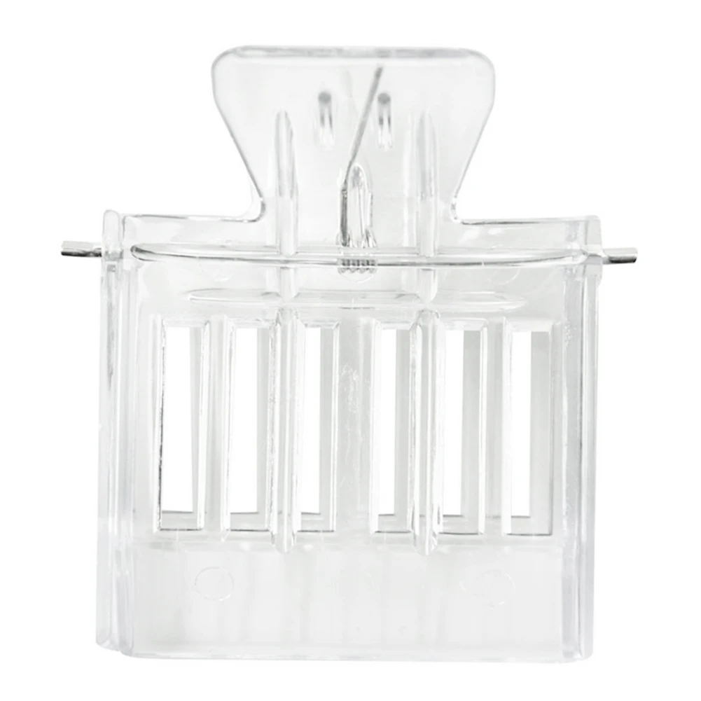 ABFS Beekeeping Transparent Clips Queen Bee Clip Queen Bee Cage Catcher Queen Bee Clips For Bees