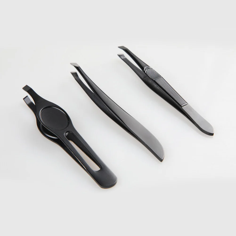 

1Set Eyebrow Tweezer Stainless Steel Lightweight Ergonomic Design Perfect for Personal and Professional Use Eyebrow