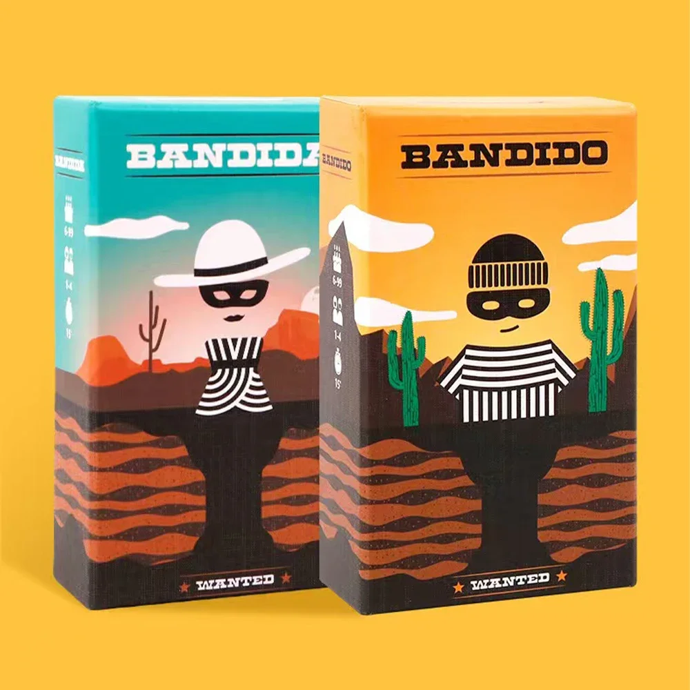 

BANDIDO BANDIDA Настольная игра-головоломка для 1-4 игроков, 15 минут, игра для семейной вечеринки, забавная стратегическая игра 2025