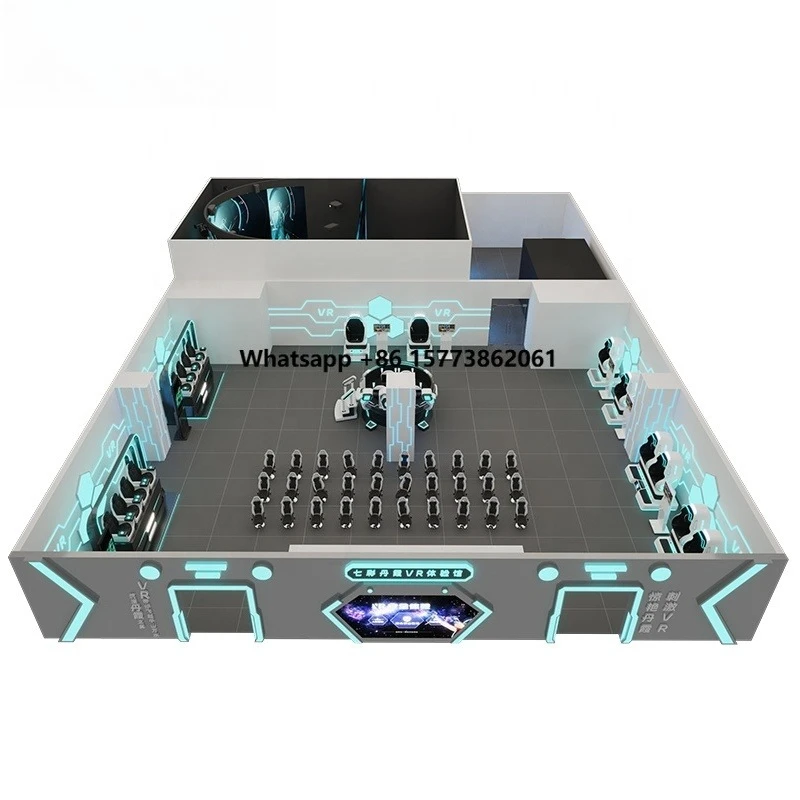 Virtual Reality Amusement Park 2027 New VR Game Machine Simulator Supplier 3D 5D 7D 9D 12D VR Arcade Gaming Center VR Theme Park