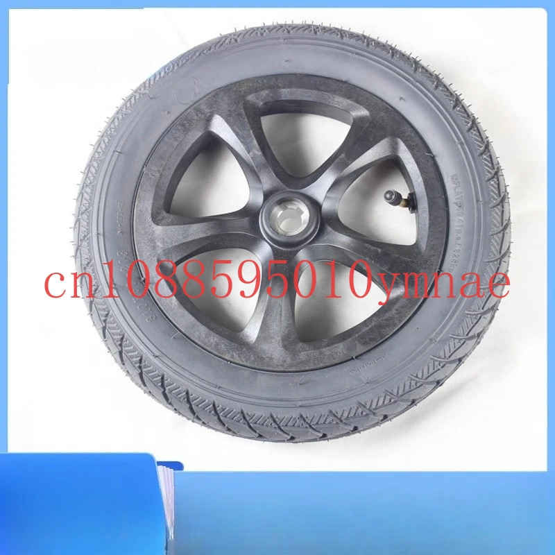 

Оригинальный электрический скутер, инвалидная коляска, заднее колесо в сборе D130, новое надувное заднее колесо 310*50-203, шина