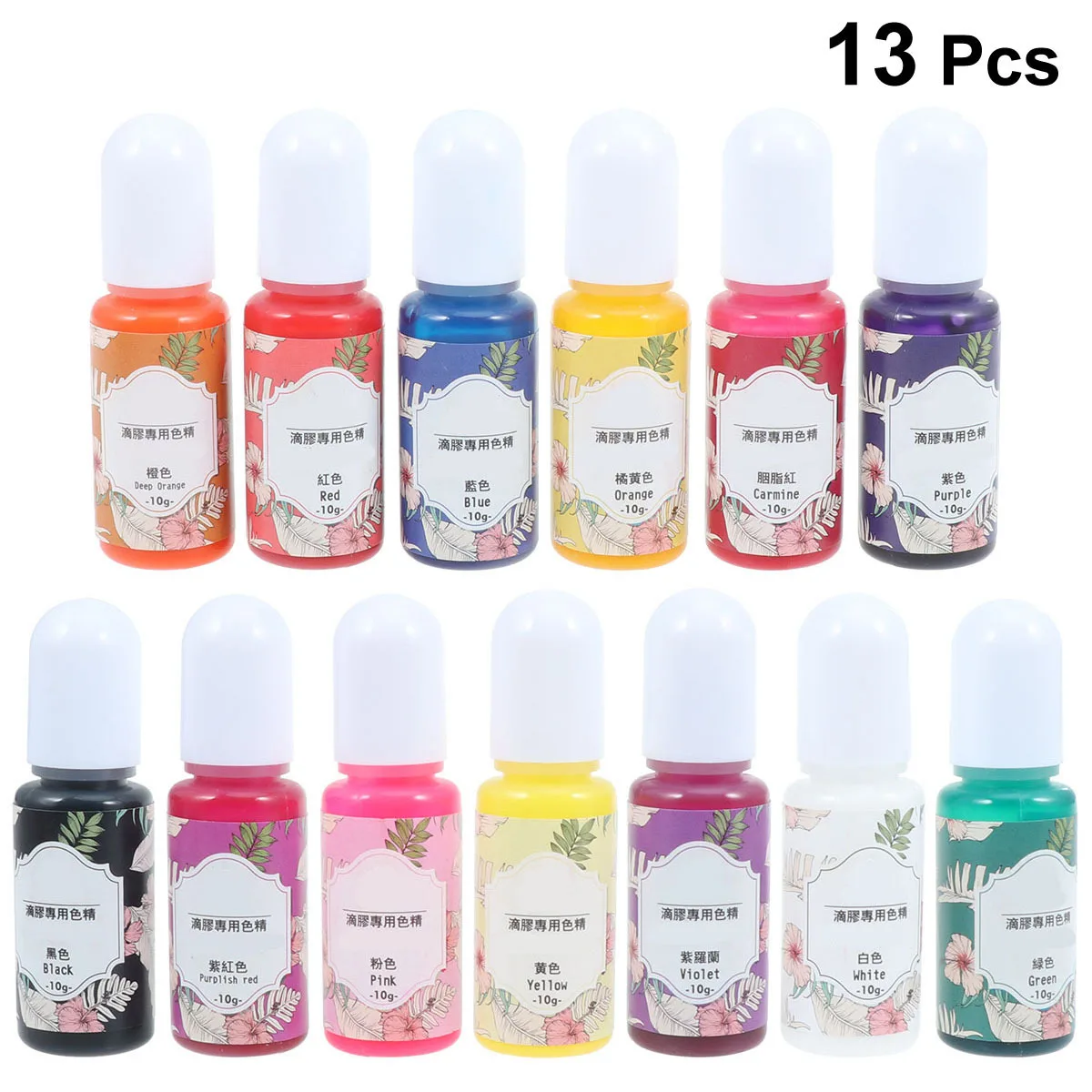 

Crystal Resin Dye Fade-Resistant Epoxy Colorant For Diy Crafts Jewelry Nail Art Decorations Resin Pigment