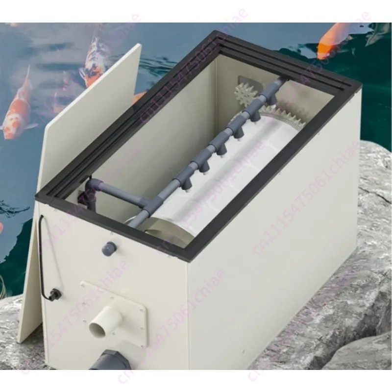 10-ton fish pond micro-filter automatic integrated fish farm koi pond water circulation