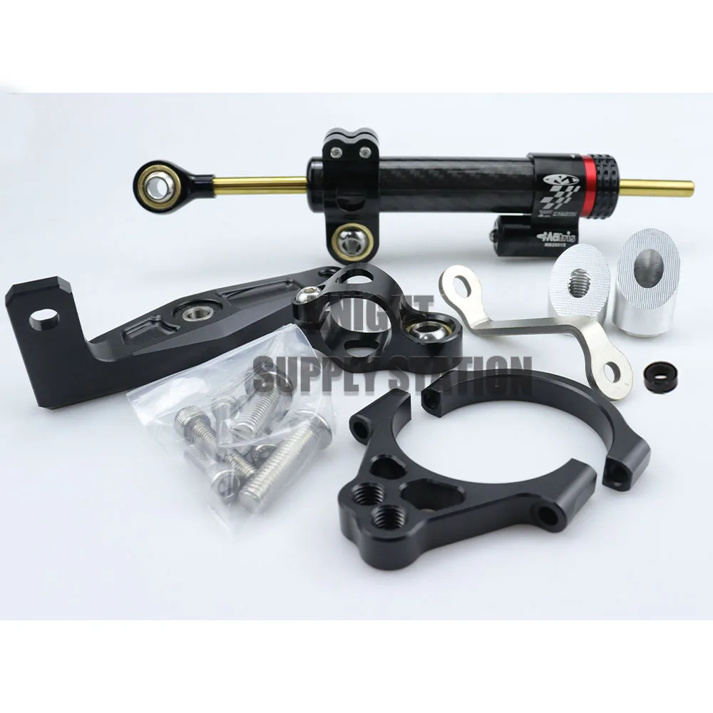 Motorfiets Stuurdemper Beugel Stabilisator Ondersteuning Voor Yamaha Mt 09 Mt09 Sp 2021 2022 2023 Snelheid Wobble Veiligheid Accessoires