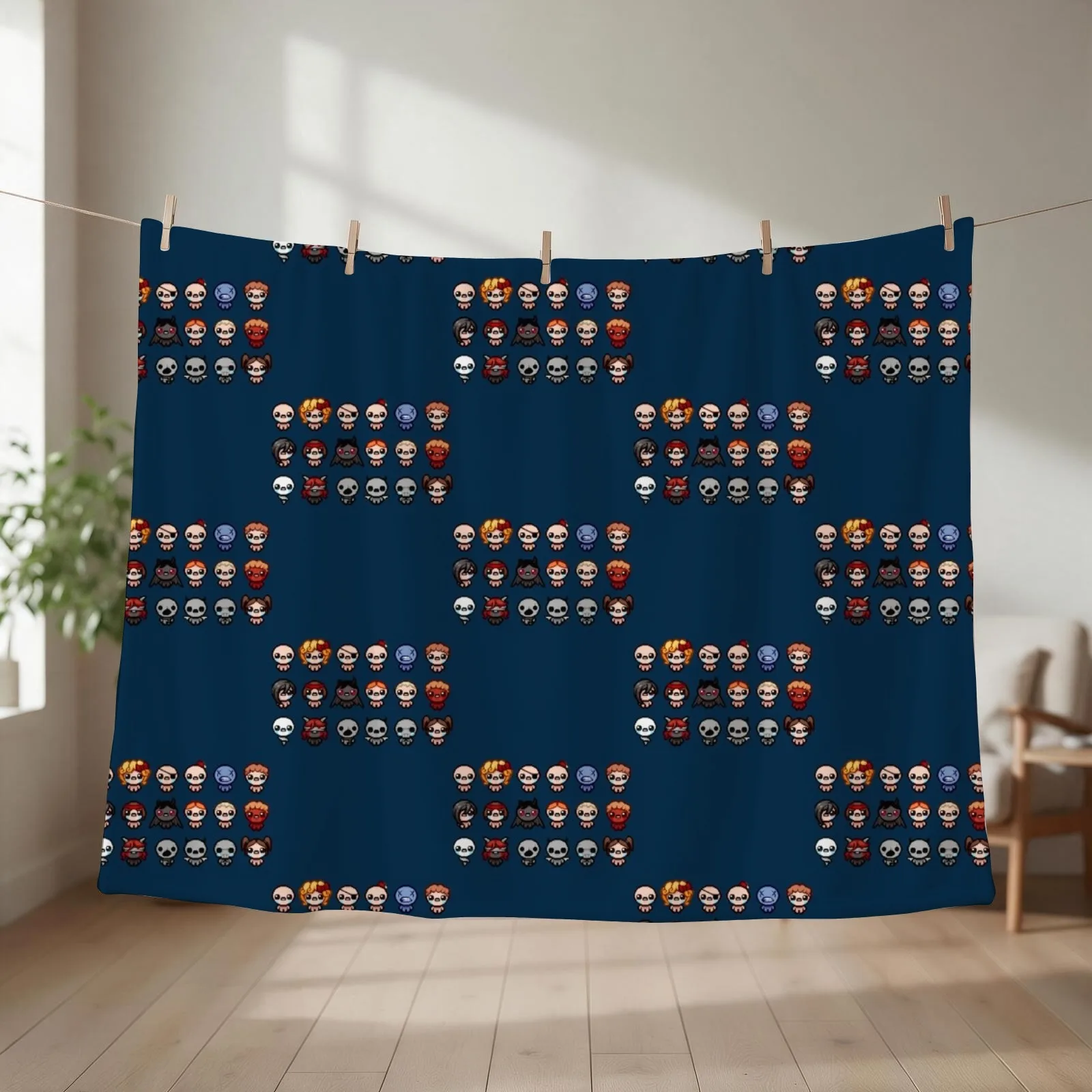 The Binding of Isaac Throw Blanket Quilt Beach Soft Big Sofas Blankets