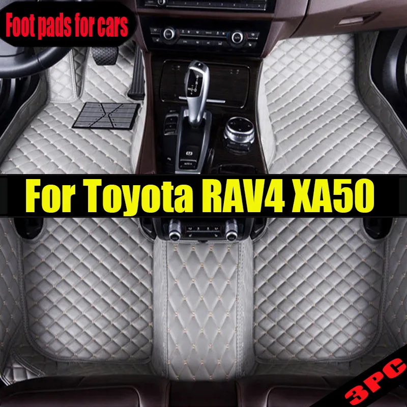 

Car Floor Mats For Toyota RAV4 XA50 Hybrid(E-CVT) 2020 2021 2022 2023 2024 Suzuki Across Foot Pads Carpet Interior Accessories