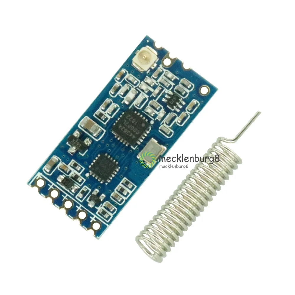 HC-12 433Mhz Wireless Serial Port Microcontroller Max 100MW 1000M Distance Wireless Module With DC3.2-5.5V NEW