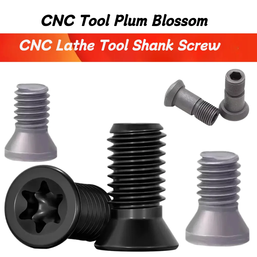 12.9-Level Hardened Screw/Imported Screw Accessories Cutter Head Cutter Blade Torx Screw CNC Lathe Tool Shank Screw