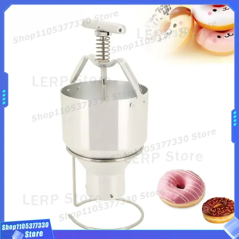 6L Manual Donut Maker Ring Mini Cake Muffin Machine Kitchen Pancake Batter Dispenser for Home Baking Tool Easy Clean Non