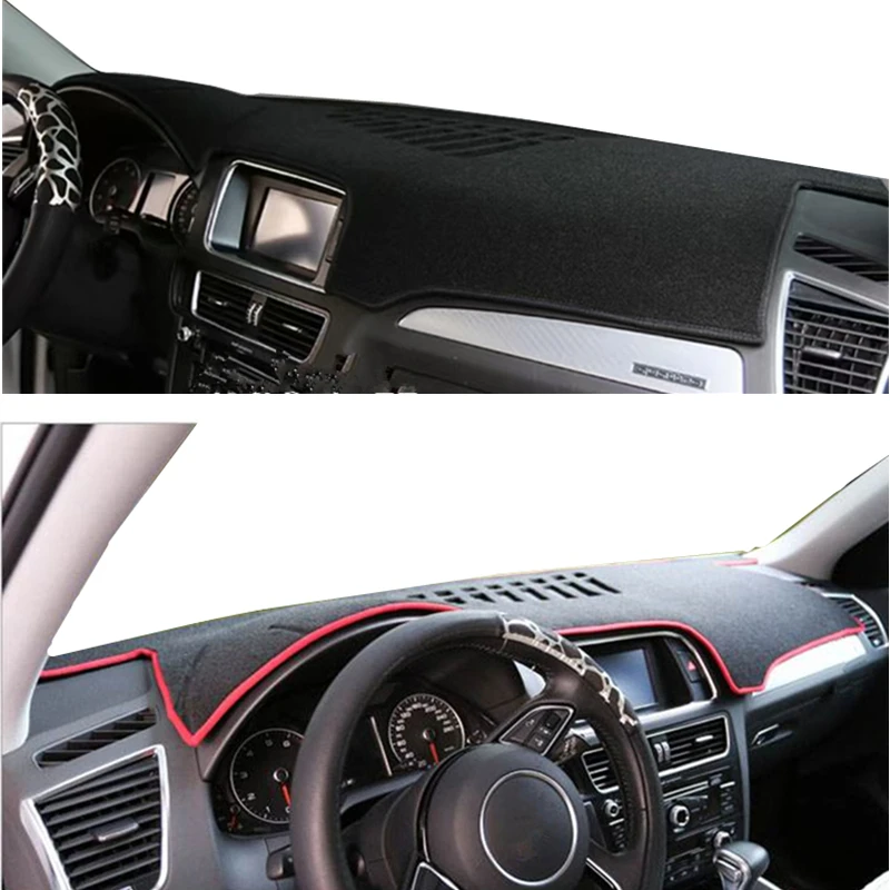 For Audi Q5 8R 2009-2015 2016 Car Dashboard Cover Dashmat Mat Pad Sun Shade Dash Board Instrument Protective Carpet Accessories