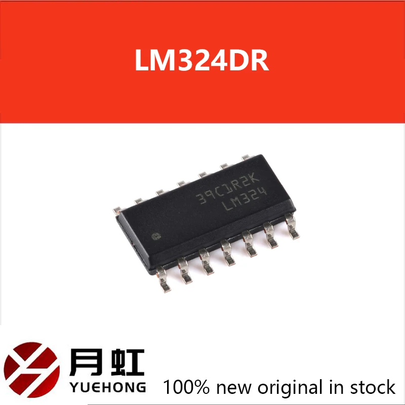 

1/10/20pcs 100%New LM324 LM324N LM324DR SMD SOP-14 Chipset