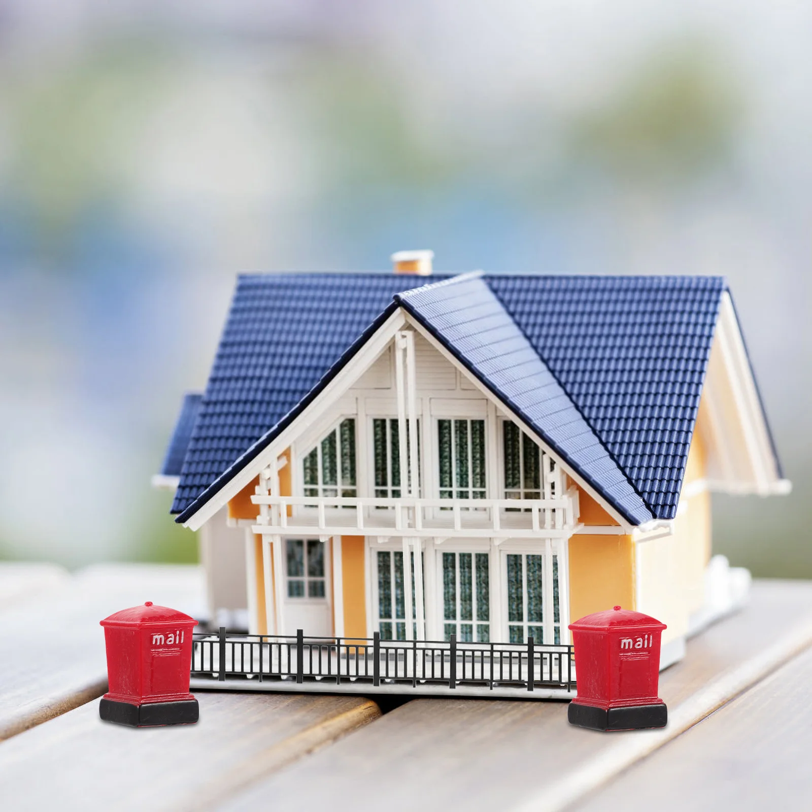 

Tiny House Accessories Micro Landscape Email Office Decor Mini Miniatures Mailbox