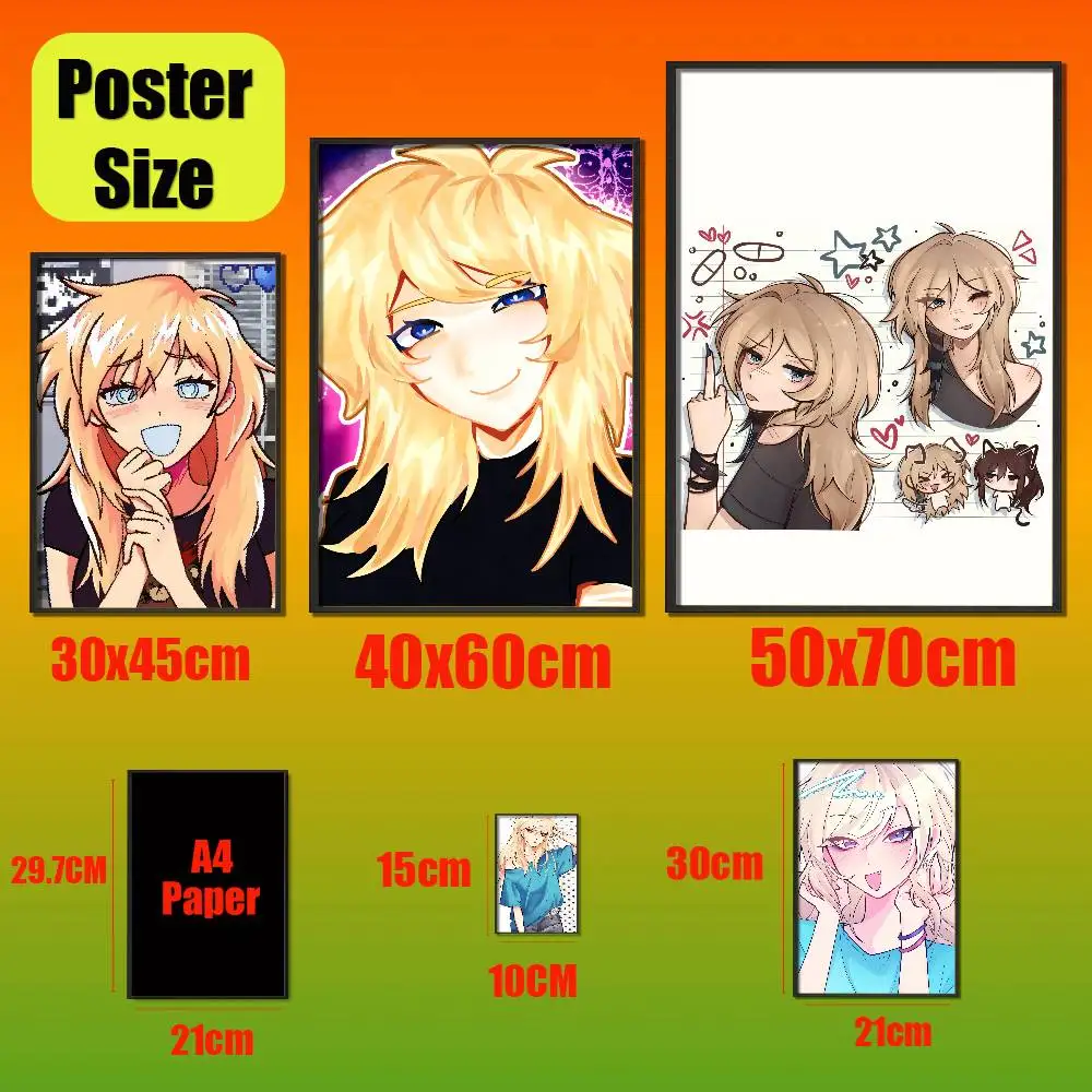 For Nicole Emily Jecka Class of 09 Poster Cover Sticker Paper Home Decoration Custom Self-adhesive Souvenirs Playbill