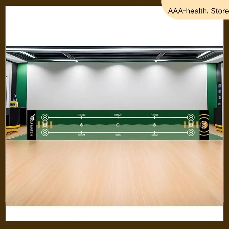 

Putting Practice Mat Foldable Portable Light Weight Putting For Outdoor Golf Training-AA74