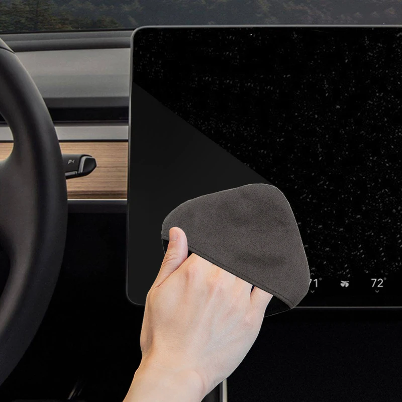 

Center Console Cleaning Cloth For Ultra-fine Fiber Screen Cleaning Cloth For Phone Laptops Wiping Cleane