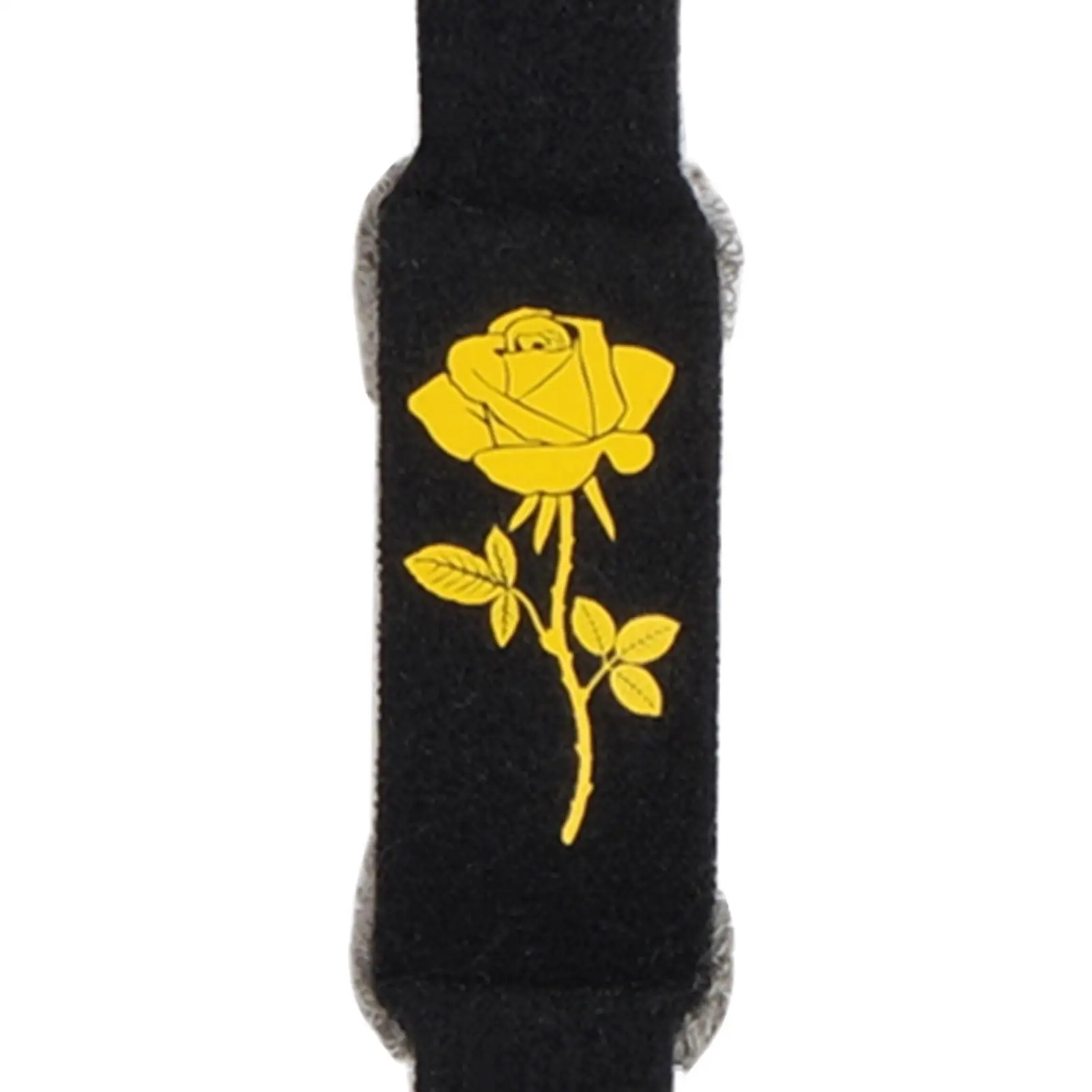 

Guitar String Muter with Floral Fabric Noise Reducer Strap Accessories for Electric Guitar Performance