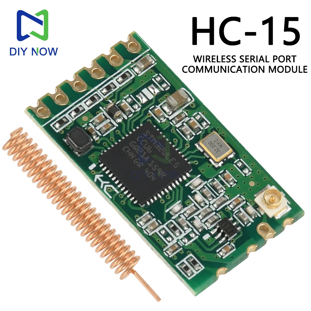 Hc-15 Wireless Serial Communication Module Lora Wireless Data Transmission Module 433Mhz/Serial Communication/Uart/Ttl dc 3-3.6