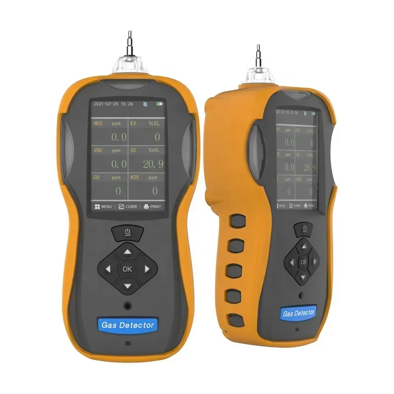 HC,CO,CO2,O2,NOx gas analyzer/detector  air quality  detector Temperature Humidity Take