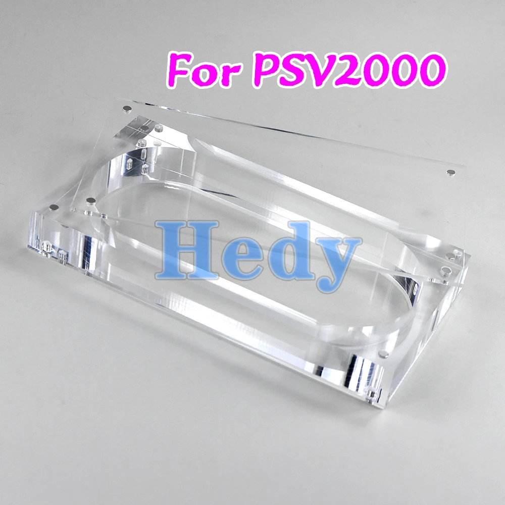 5PCS For PSVITA PSV1000 Console Transparency Card Acrylic Case For PSV 1000 2000 Console Display Case Storage Shell Clear Box