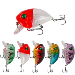 1Pcs/Lot Crankbait Fishing Lure 4.5cm 8.1g Floating Isca Artificial Hard Bait Bass Pike Wobblers Swimbait Carp Fishing Tackle