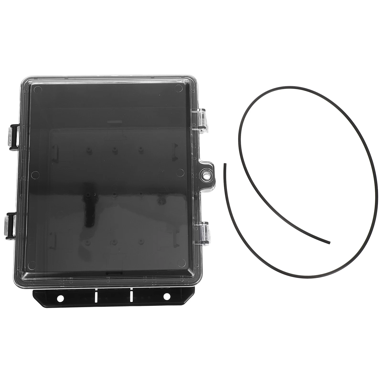 

Outdoor Waterproof Power Box Socket Case External Black Plastic Electrical Enclosure